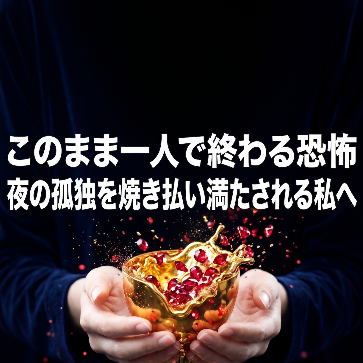 将来の不安や夜の孤独を浄化し女王の器へ覚醒させます 「このまま終わる恐怖」を焼き払い、愛と恵みが巡る至高の玉座へ イメージ2