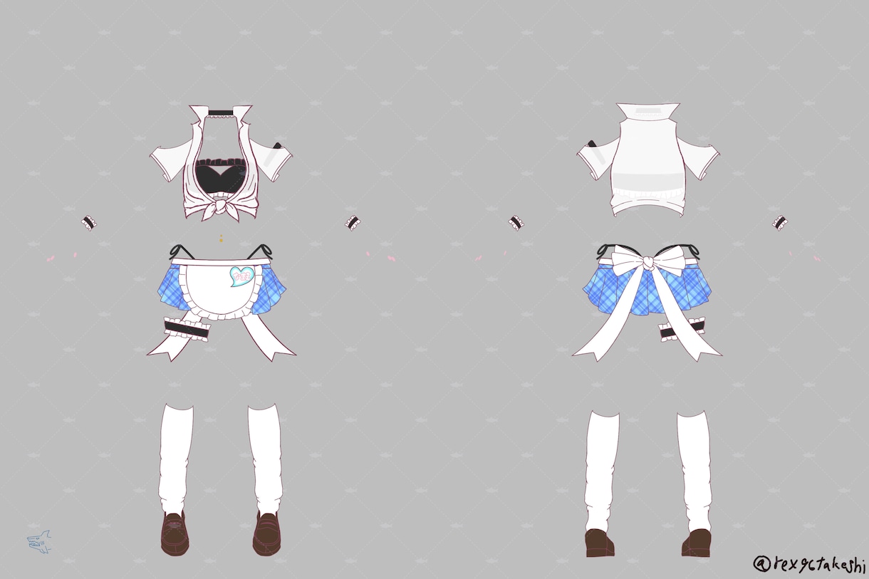 Vtuber向けの衣装デザインをします Vtuber・TRPGプレイヤーの方向け イメージ5