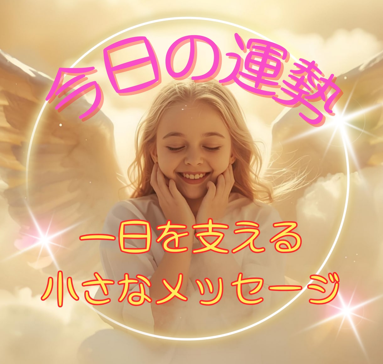 今日の運勢は？今日を整える小さなお守りになります 短時間でも大丈夫♡一日を支える小さなメッセージをあなたに イメージ1