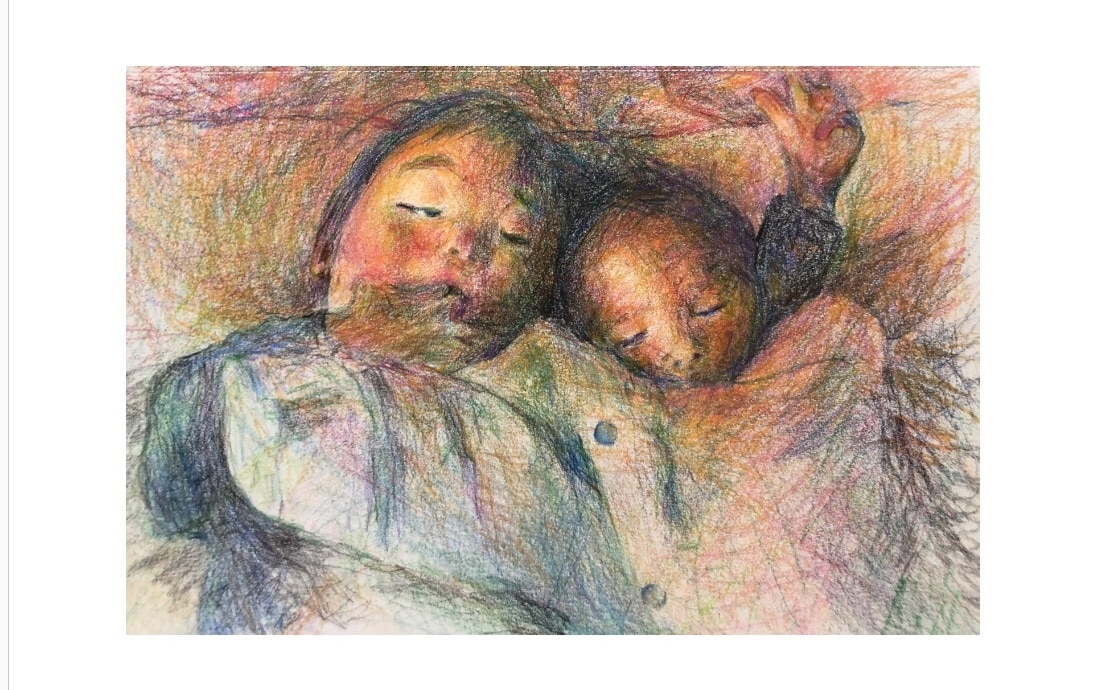 感謝の気持ちが伝わる残る似顔絵！描きます ！！⇒贈り物、記念、アイコン、推しとの空想映像にも イメージ3