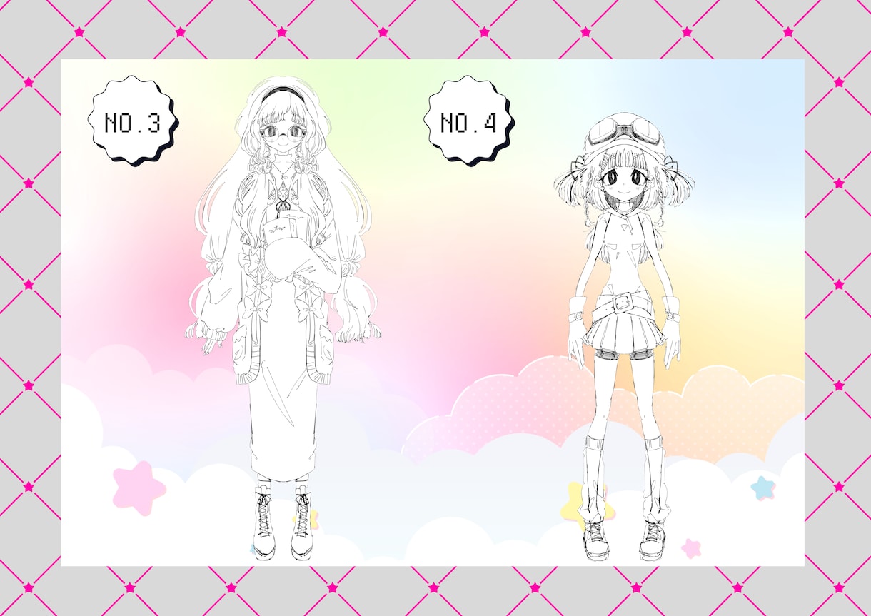 セミオーダー承ります キャラクターデザインからの一括制作に、セミオーダーを導入！ イメージ7