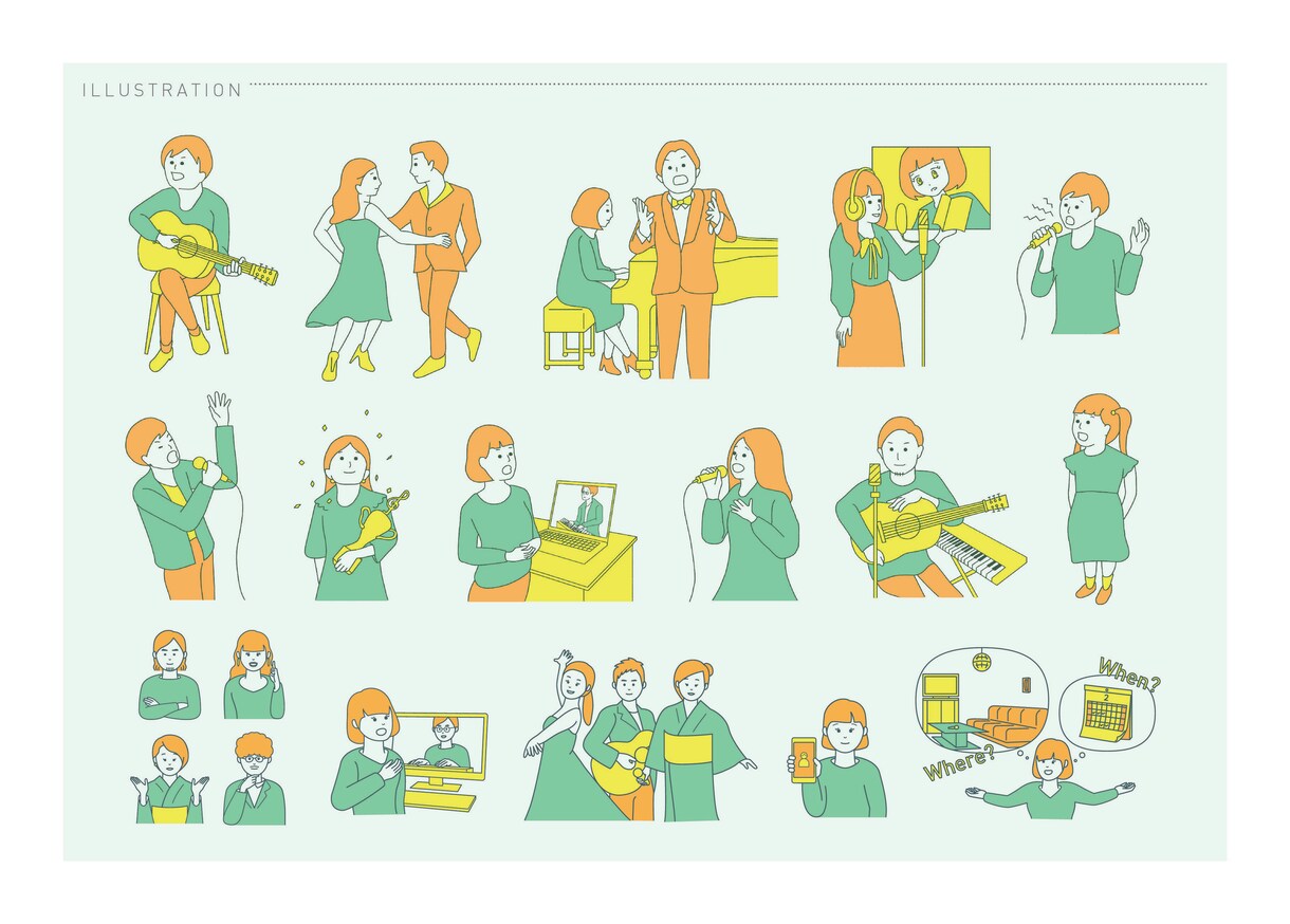 シンプルでわかりやすいイラストを提供します お客様に合わせ温もりのある作品を描きます イメージ2