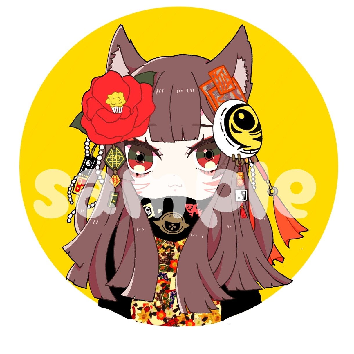 デフォルメキャラのイラストアイコン承ります ゆるくてかわいいイラストを低価格でお描きします！ イメージ7