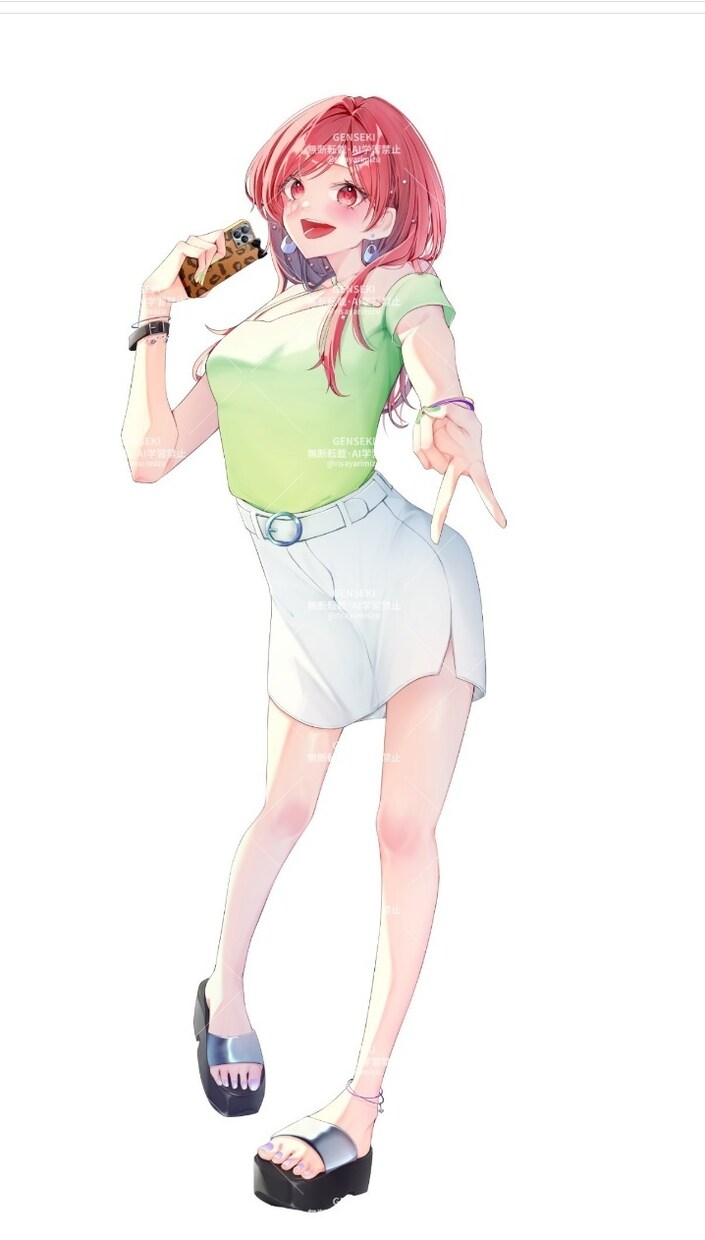 歌ってみた動画のサムネイルなどのイラスト作成します 男女問わず！綺麗なイラストお描きします！ イメージ6