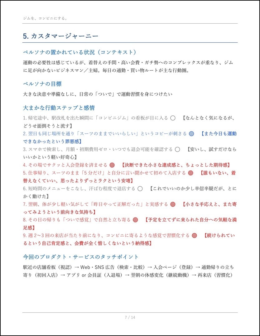 起業・新規事業アイデア壁打ちAIスキル提供します 思いついたアイデアを整理してdocxにするClaudeスキル イメージ8
