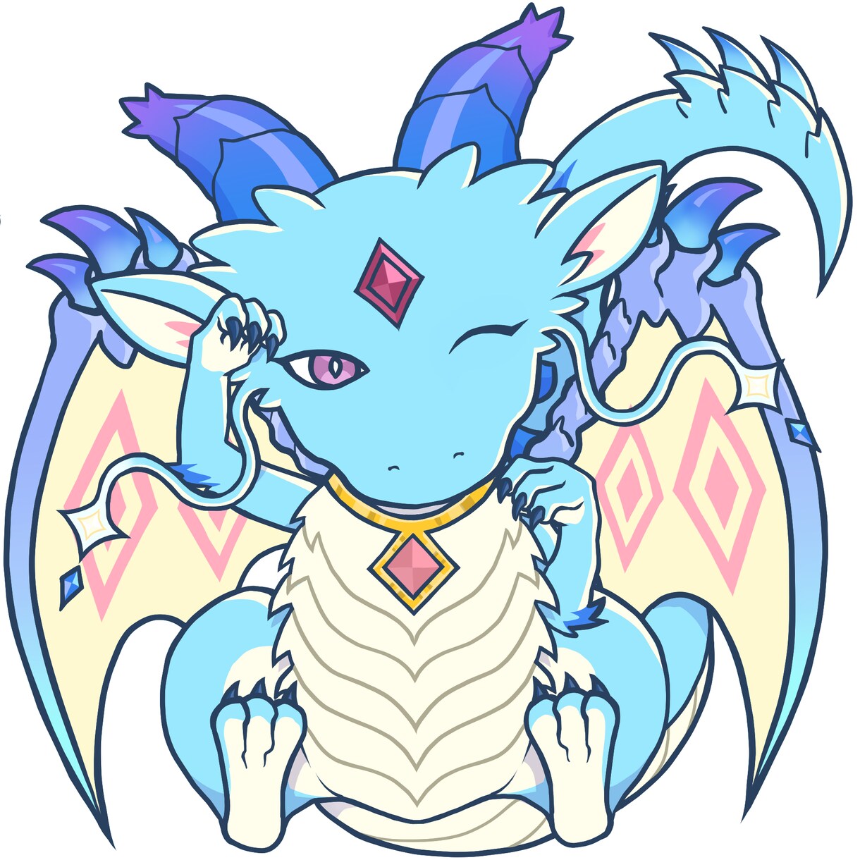 2種から選べる！/デフォルメイラスト描きます 【獣人/ケモノ特化】ファンシー派？ポップ派？選べるデフォルメ イメージ5
