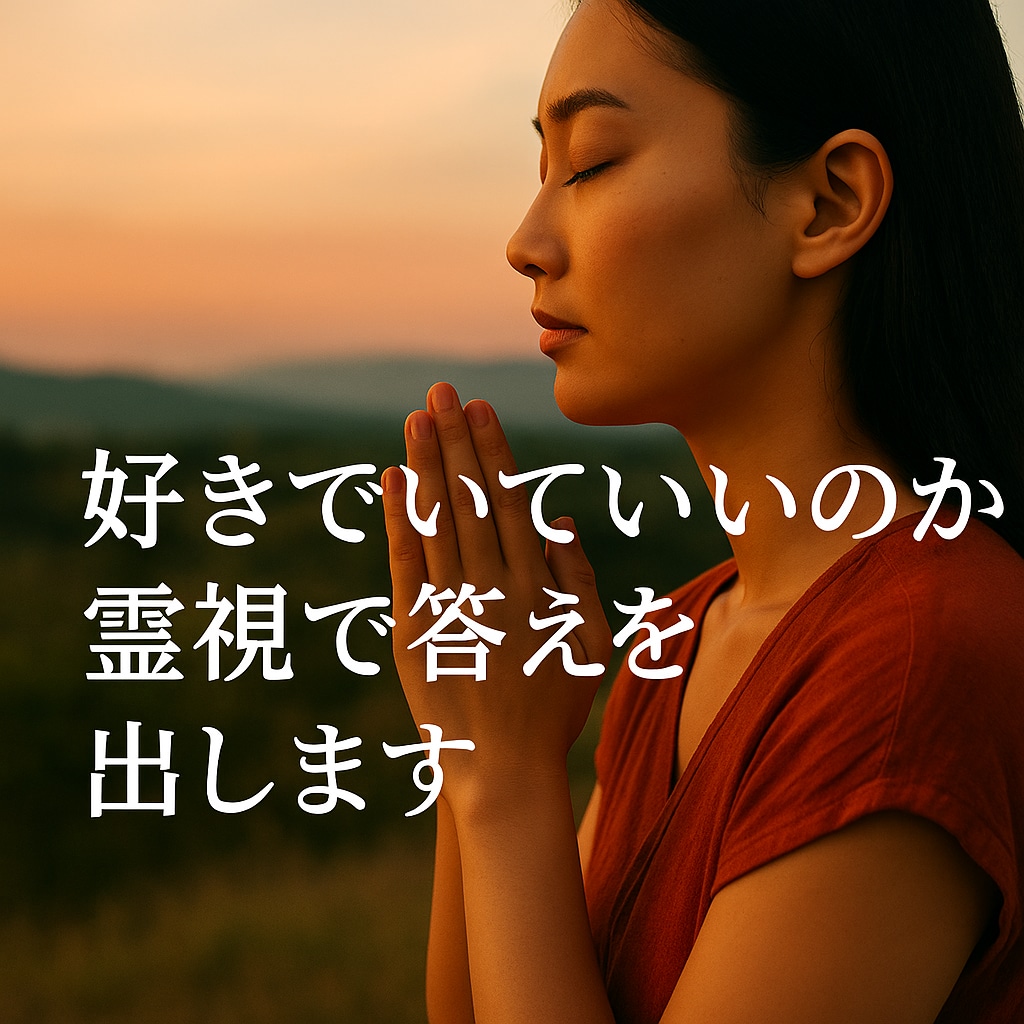 この恋を続ける？霊視でお二人の事ご縁をみます 曖昧な関係の真実と、あなたの本音を霊視で言語化します イメージ3
