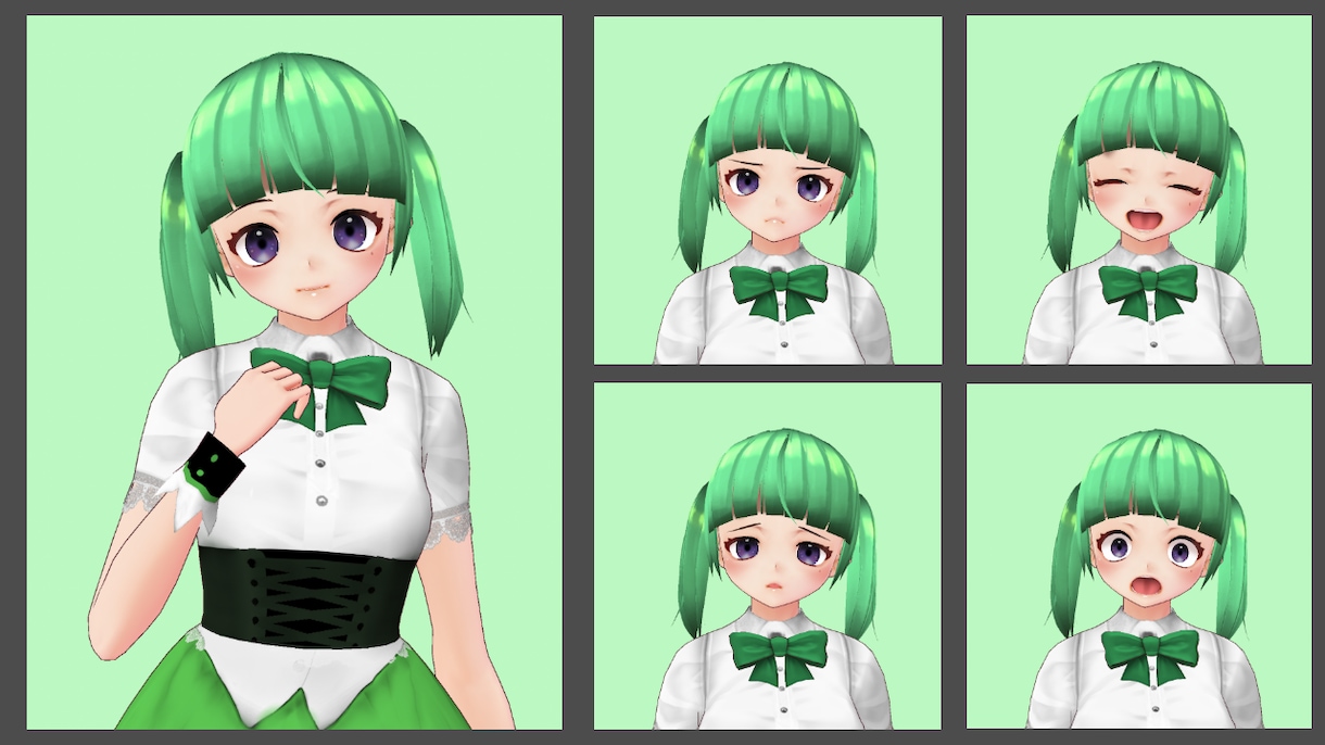あなただけの3Dモデルを制作いたします Vtuber向けの3Dアバターを作成します。 イメージ5