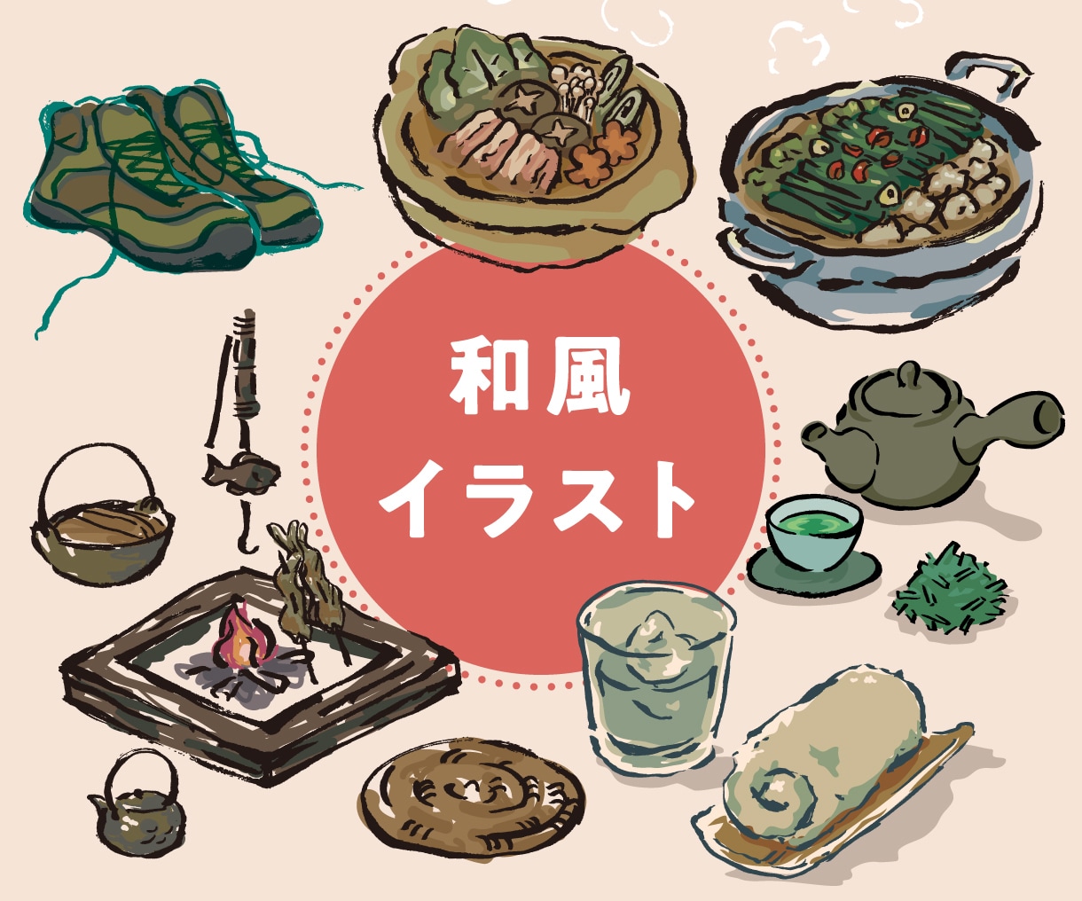 商用OK!チラシや本の図解・挿絵・イラスト承ります 見て伝わる！シチュエーションイラスト イメージ5