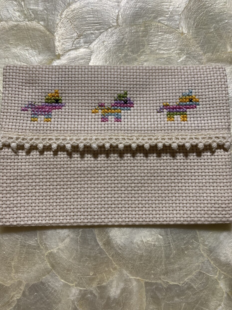お子様や大人の方がご使用になれる刺繍をしています 色々なキャラクターの可愛いワンポイント刺繍をしています♪ イメージ3