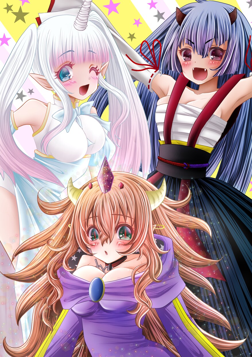 萌系・設定自由・YouTube漫画等もお描きします オリジナルやお好きなキャラでのイラスト,YouTube漫画等 イメージ5