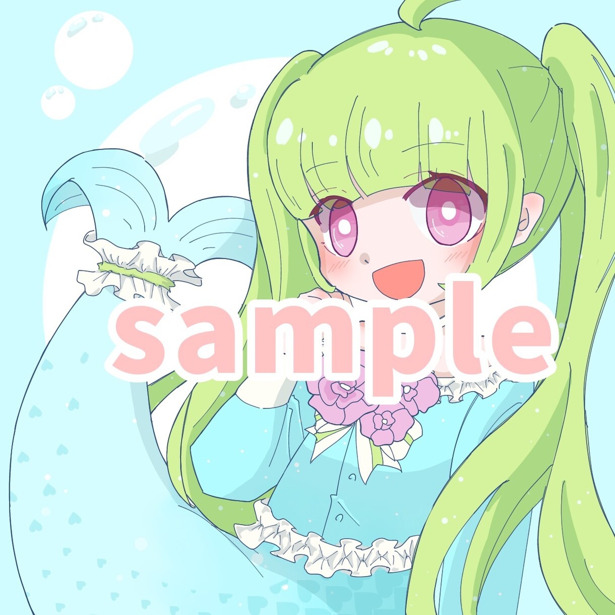 かわいい!アイコンイラストの製作承ります SNSで誰より可愛いアイコン作りませんか？ イメージ2