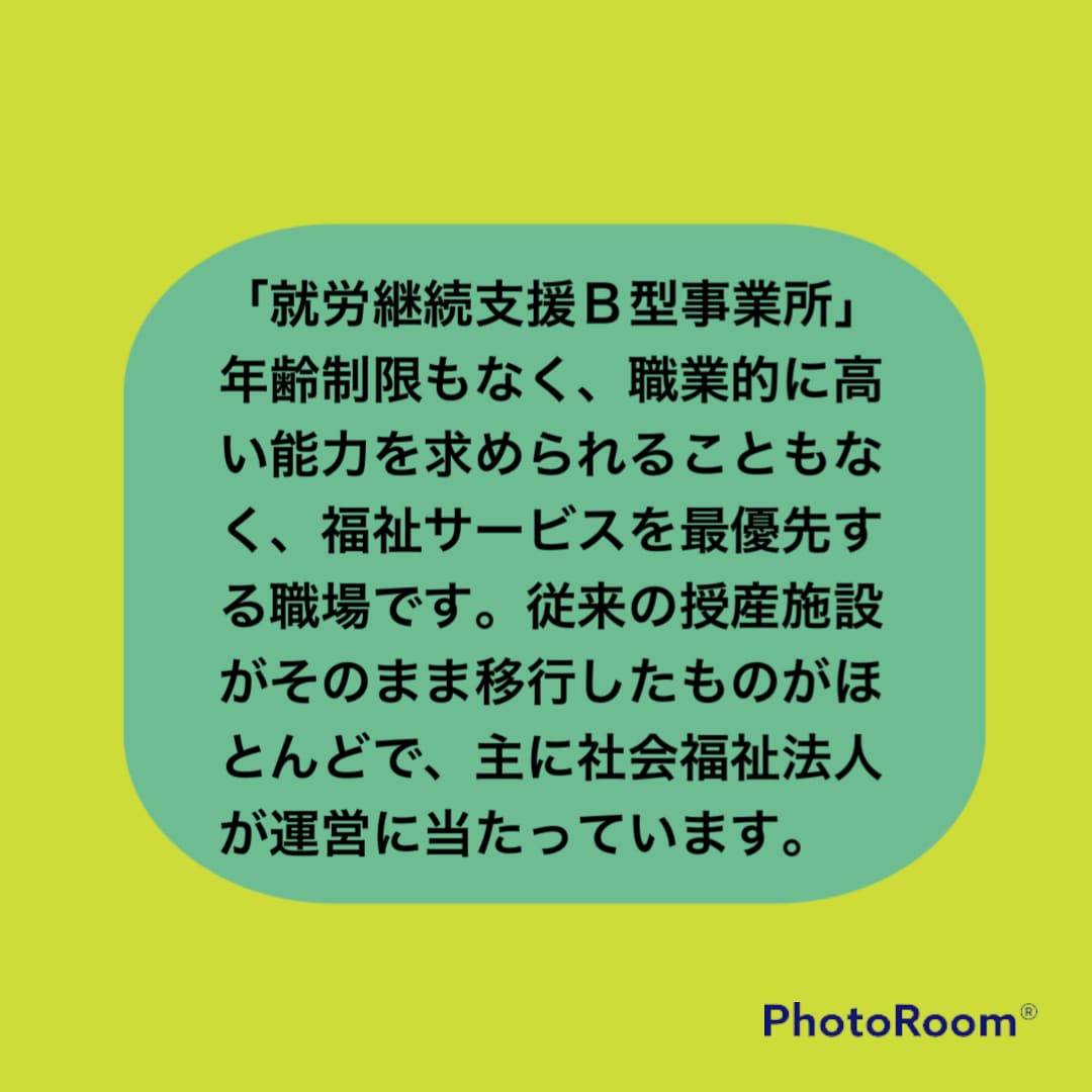 障害のある方の福祉的就労を一緒に考え応援します 知的障害/発達障害/仕事　福祉的就労って何？　相談にのります イメージ4