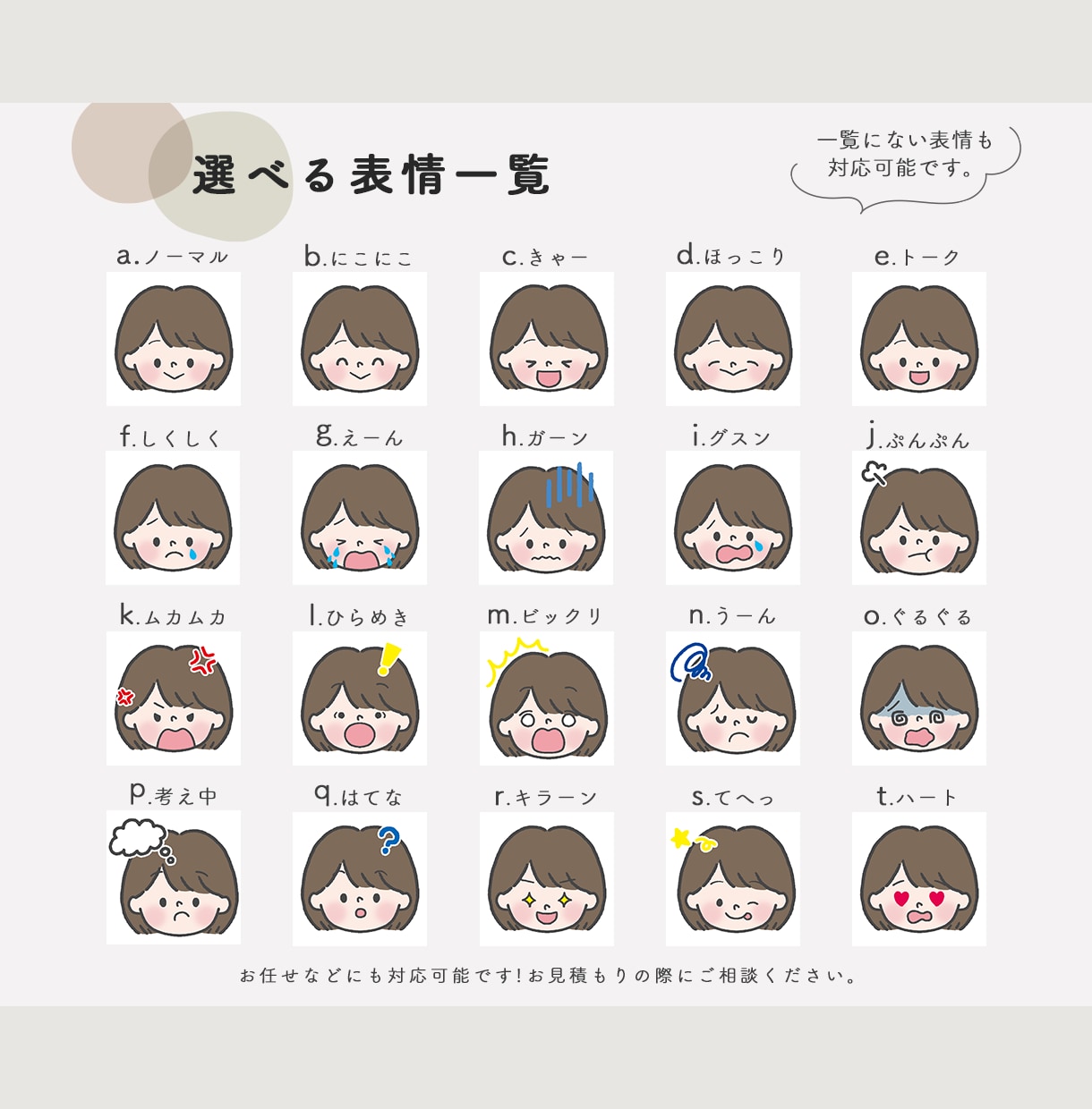 商用可◎ほっこりかわいいアイコン作成します 一覧から選んで注文できる！ココナラ初心者さんにおすすめです イメージ7