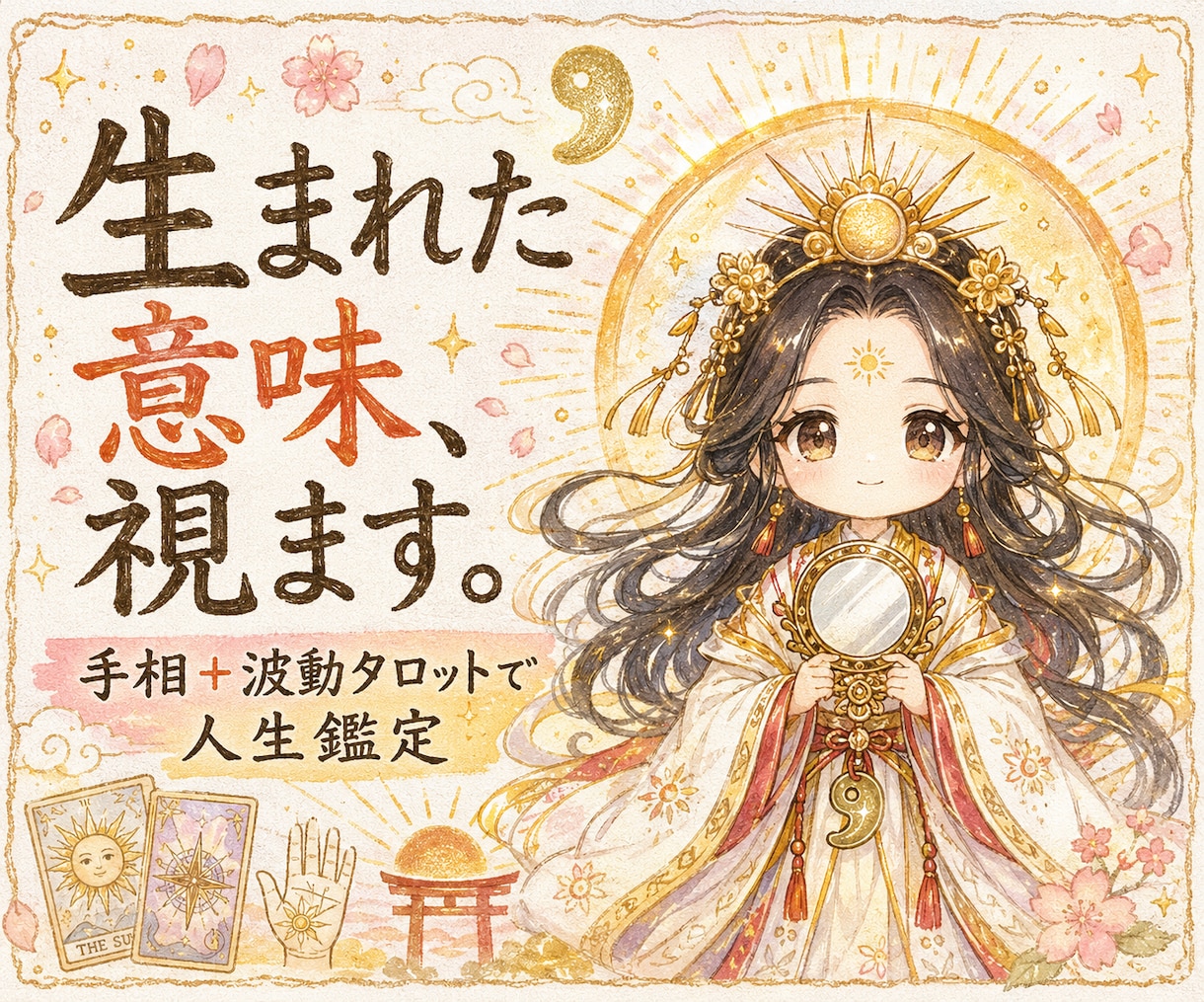 あなたの運命と人生総合運を魂と霊視で鑑定致します 魂の傾向や生まれた意味や使命を魂の波動から読み解きます イメージ1