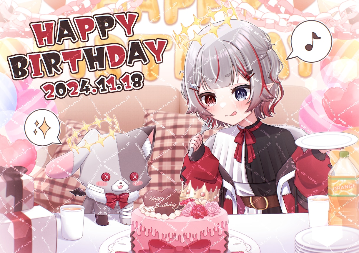サムネ用イラストや一枚絵、立ち絵など作成いたします あなたのイメージを作品にします！ イメージ4