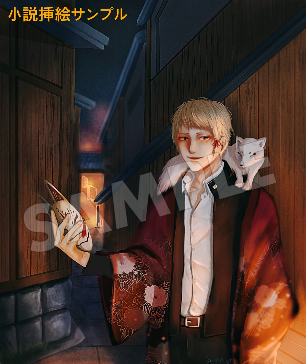 アイコン・小説挿絵などイラスト全般お描きします 立ち絵・配信用サムネイラストも◎透過処理も承ります イメージ3