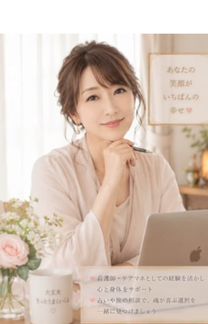 孤独を感じて心が泣いている時、私が側にいます 相談員と占い師，時々看護師はる陽　はるはるが受け止めます。 イメージ1