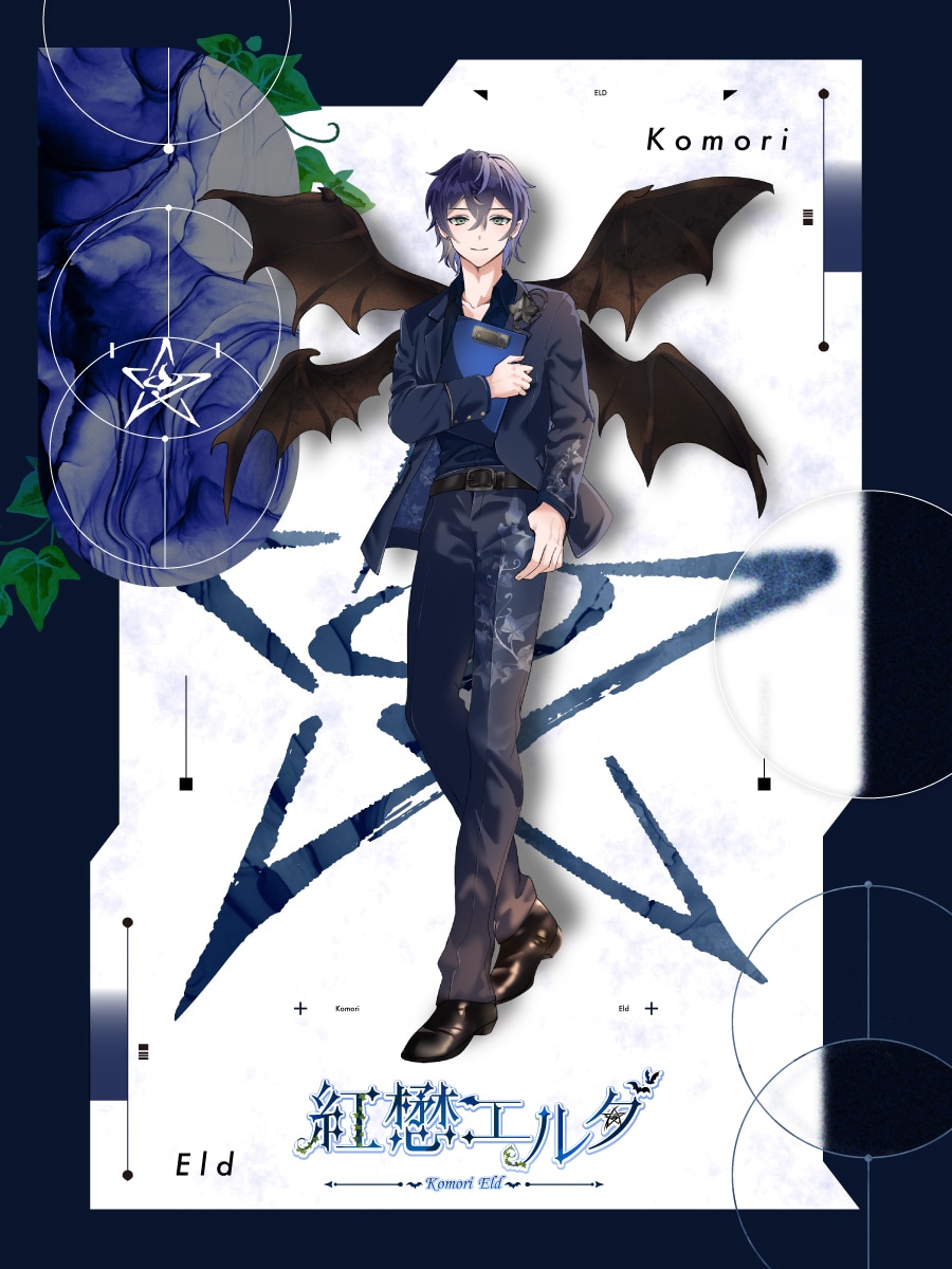 配信者・VTuber様向け自己紹介画像を制作します 宣伝画像・自己紹介画像を制作いたします！ イメージ1