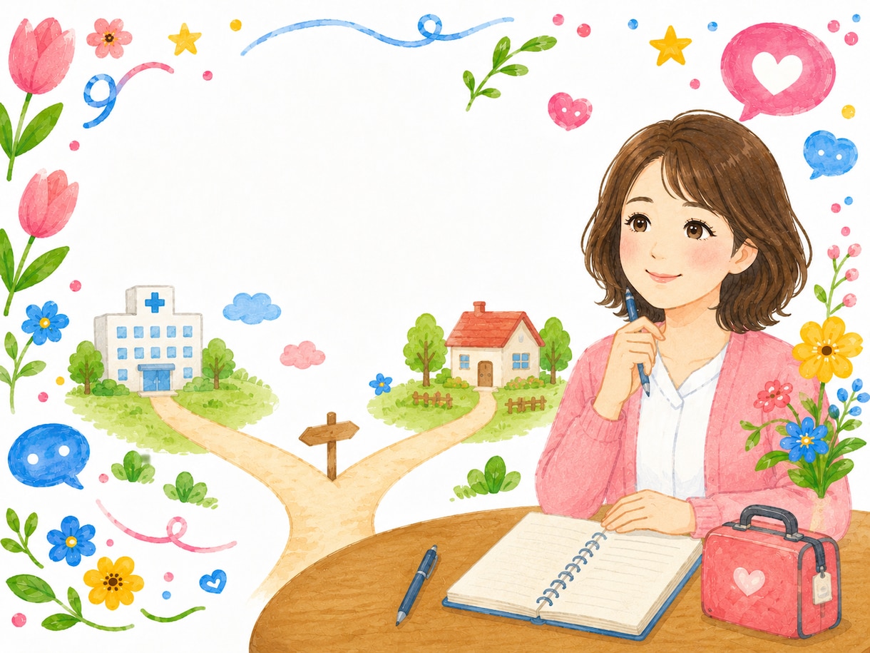 看護師歴30年｜3日間お話伺います 否定せず、急かさず、気持ちと状況を一緒に整理します イメージ2