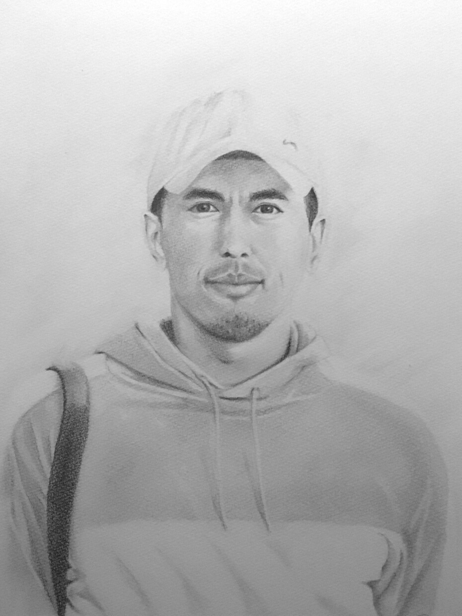 丁寧にじっくりと鉛筆画で制作いたします 似顔絵、家族、ペットとの記念の絵に！ イメージ2