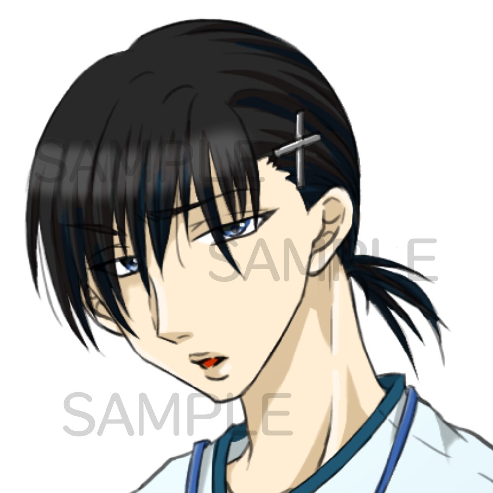 アイコンイラスト描きます グラデーションが好き。彩度高め多。女子苦手ですけど描けます イメージ3