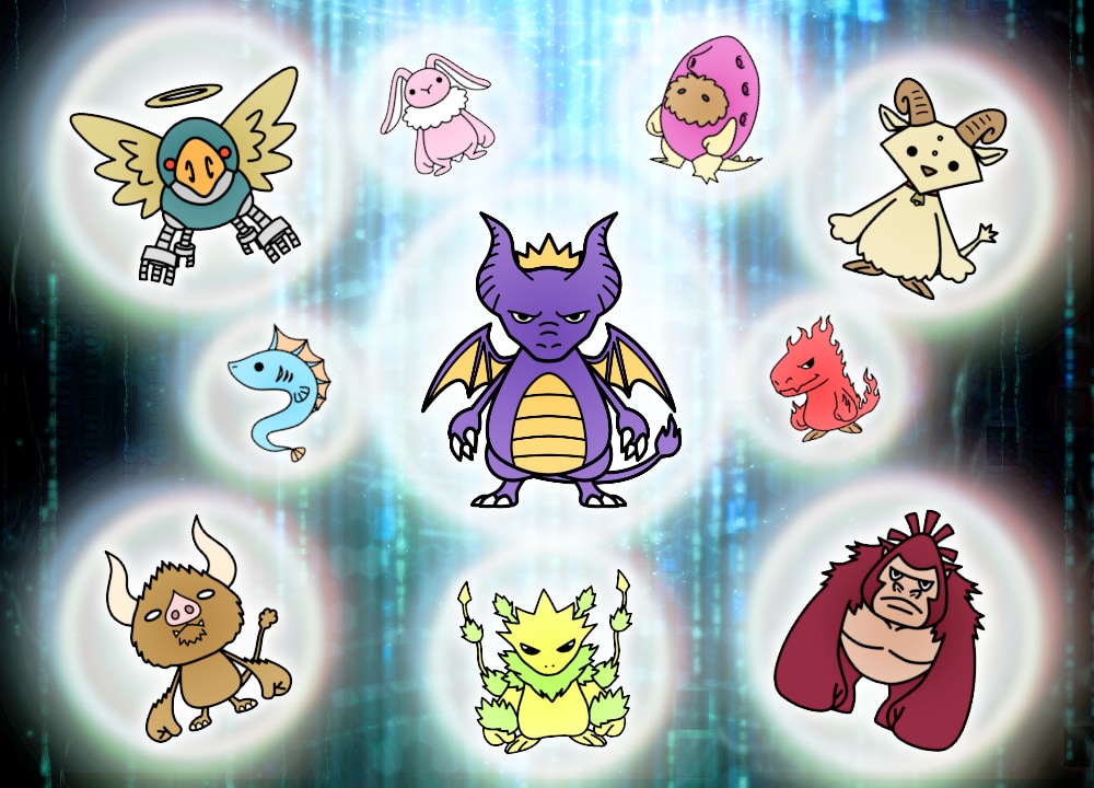 ワンコインでキャラクターをゲットできます ガチャガチャ気分でキャラゲット！ イメージ1