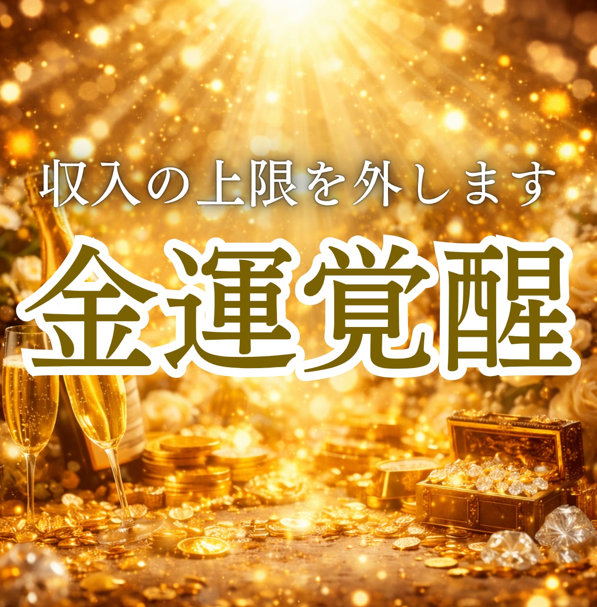 金運を覚醒させる気功ヒーリングを行います 本気で人生を変えたい方のみ｜あなたの金運の根源を書き換えます イメージ1