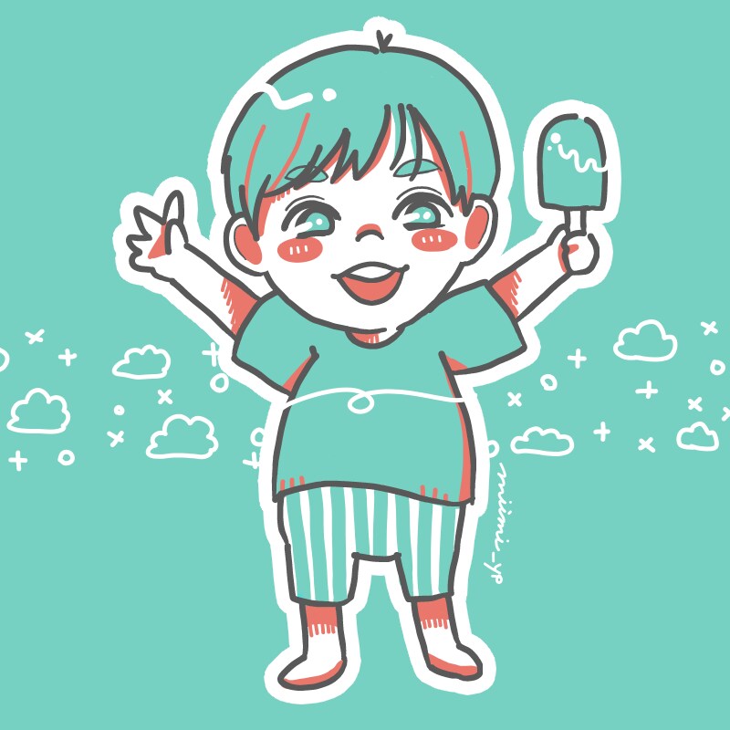 目立つ★SNS用似顔絵アイコン描きます パキっとカラー×ほんのり似のイラストで自分を表現しませんか？ イメージ7