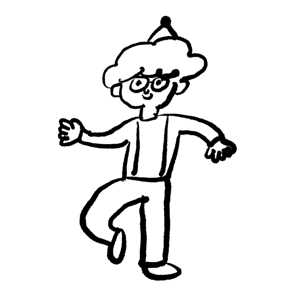 ゆるっとした手書き感のあるイラスト描きます SNSアイコンや名刺などにオリジナルイラストを イメージ9
