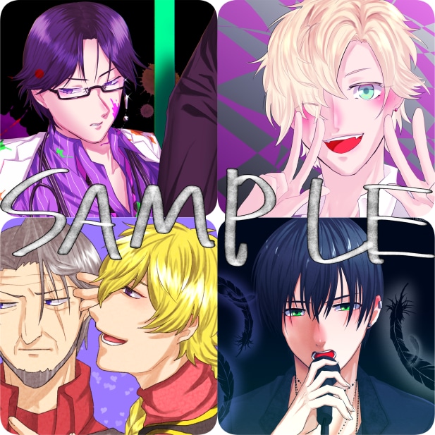 SNS等のアイコン描きます 【割引中】男性キャラやBLなどがメインです イメージ2