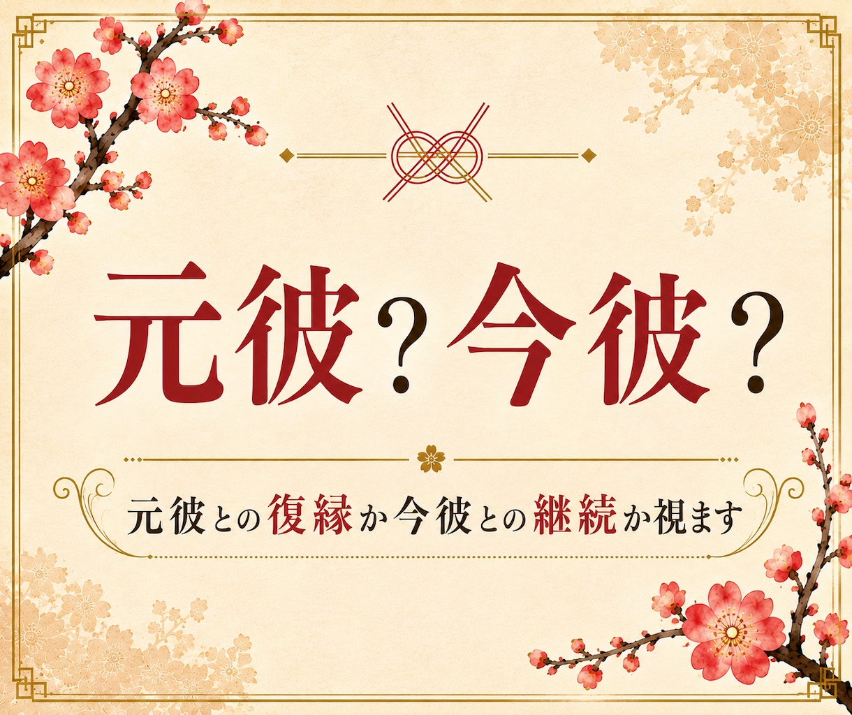 復縁か今の恋か｜元彼への未練とあなたの本命を視ます 今の彼か、元彼か。答えの出ない夜に。 イメージ1