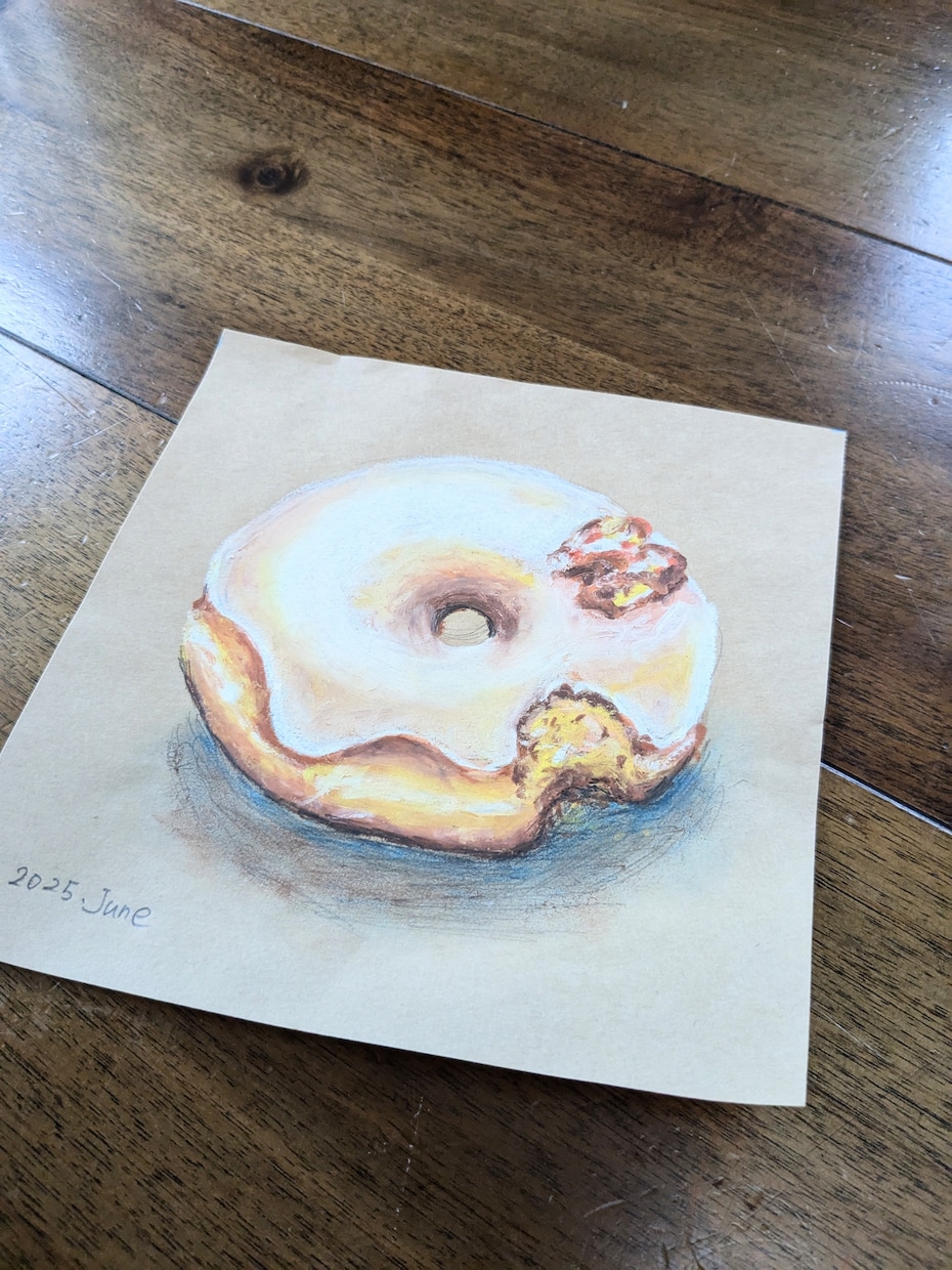 初心者向け食べ物のイラストの描き方教えます 自分でPOPやイラストを一緒に描きませんか？ イメージ1