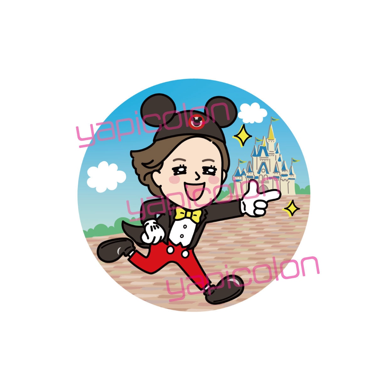 商用OK★修正無料★貴方らしさ全開アイコン描きます お好きな表情&ポーズで！お得な追加アイテムも色々♪ イメージ8