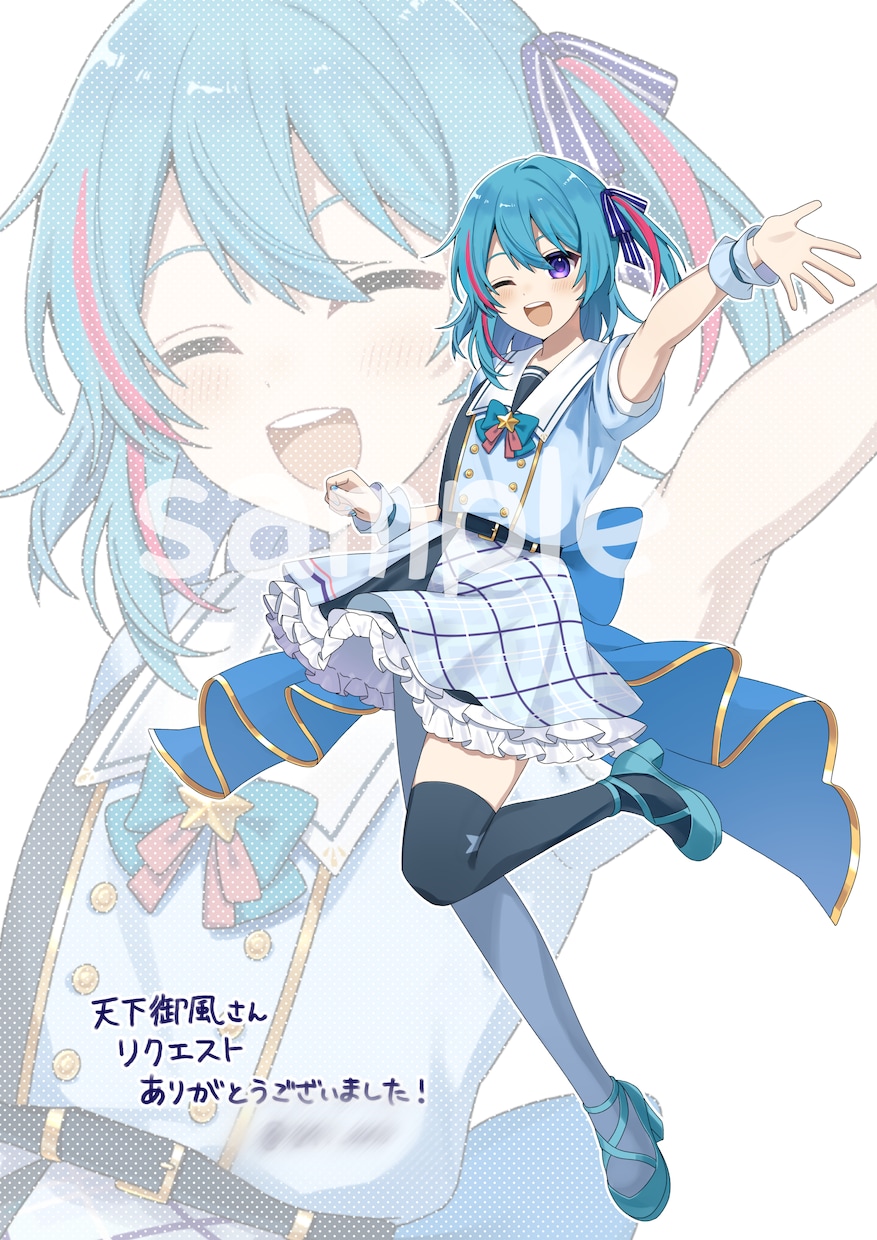 立ち絵、配信用イラストを制作いたします 立ち絵、VTuber、配信用イラストなど幅広くお受け致します イメージ2
