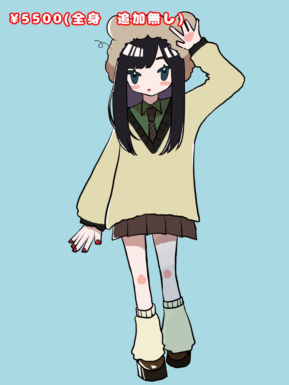 ここにしかないキュートなイラストをお描きします 今風なイラストをお手頃価格でお届け致します！ イメージ5
