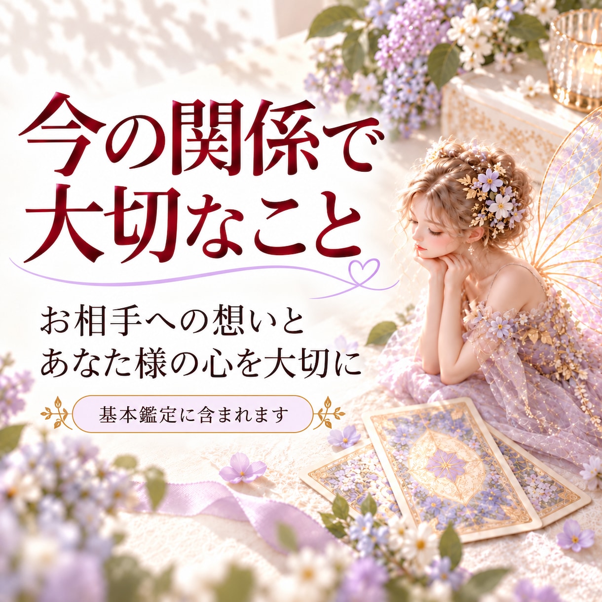 お二人が出逢った意味、今の関係・想いをお伝えします 出逢いに込められた意味と、今のご縁を読み解きます イメージ5