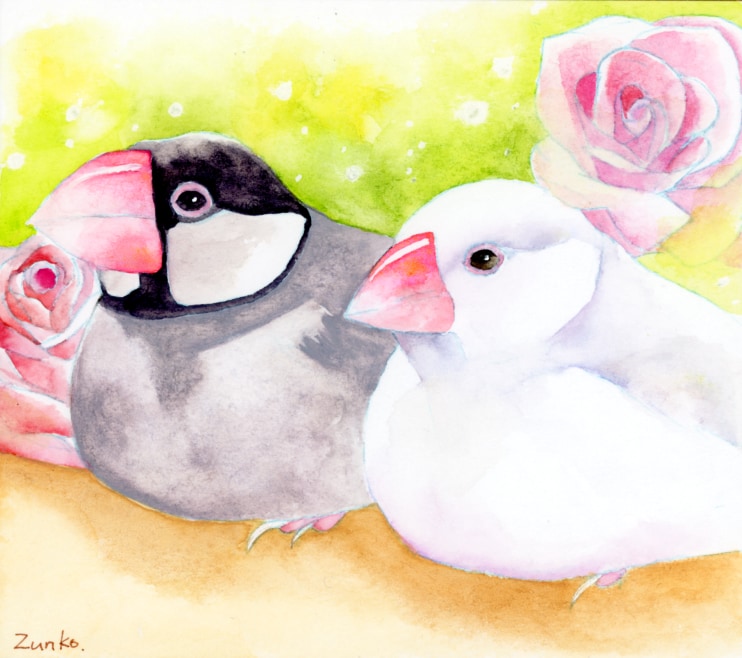 透明水彩でペットや動物の似顔絵を描きます 手描きならではの温もりを手元に。プレゼントにも イメージ3