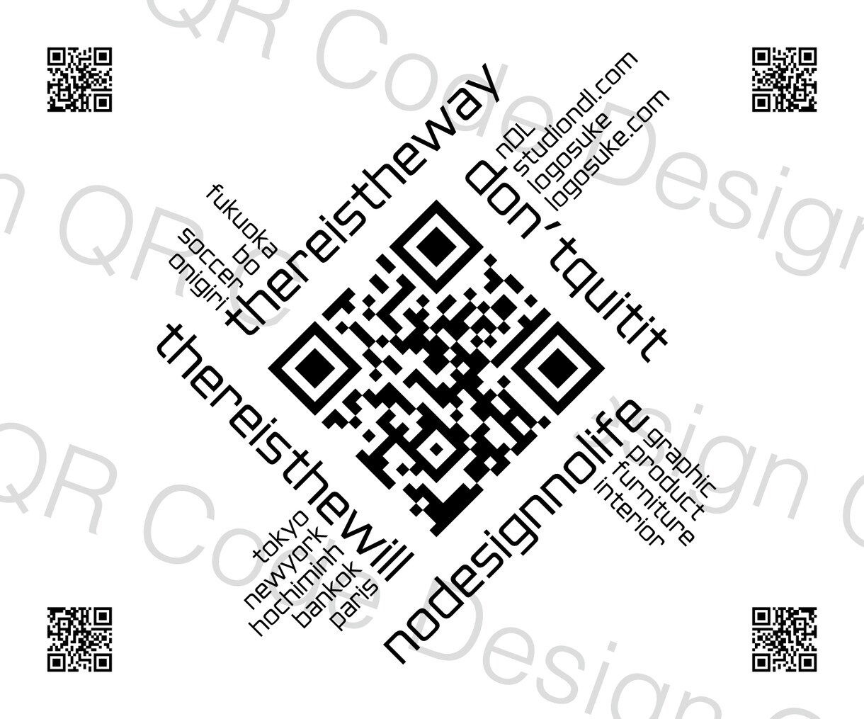 ロゴスケ｜御社の想いをカタチ（QR）にします アクセス数アップ↑に重要です！ イメージ1