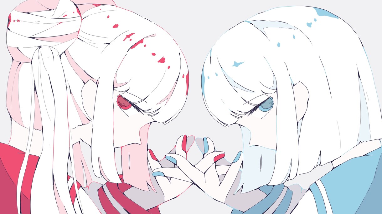 MV用1枚絵イラスト制作します ・ボカロPなど音楽活動においてMV用の1枚絵が必要な方へ イメージ7