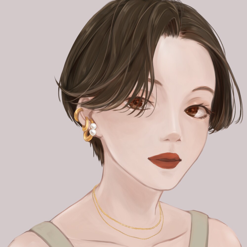 厚塗り風アイコン・ヘッダー用のイラスト描きます 綺麗かつ丁寧で、人目を引くアイコンを提供します。 イメージ7