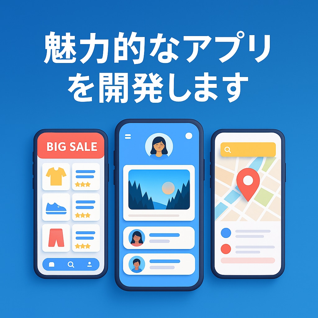 iOS/Android/Webアプリを開発します 初めてでも安心！企画からリリースまで一貫対応！ イメージ5