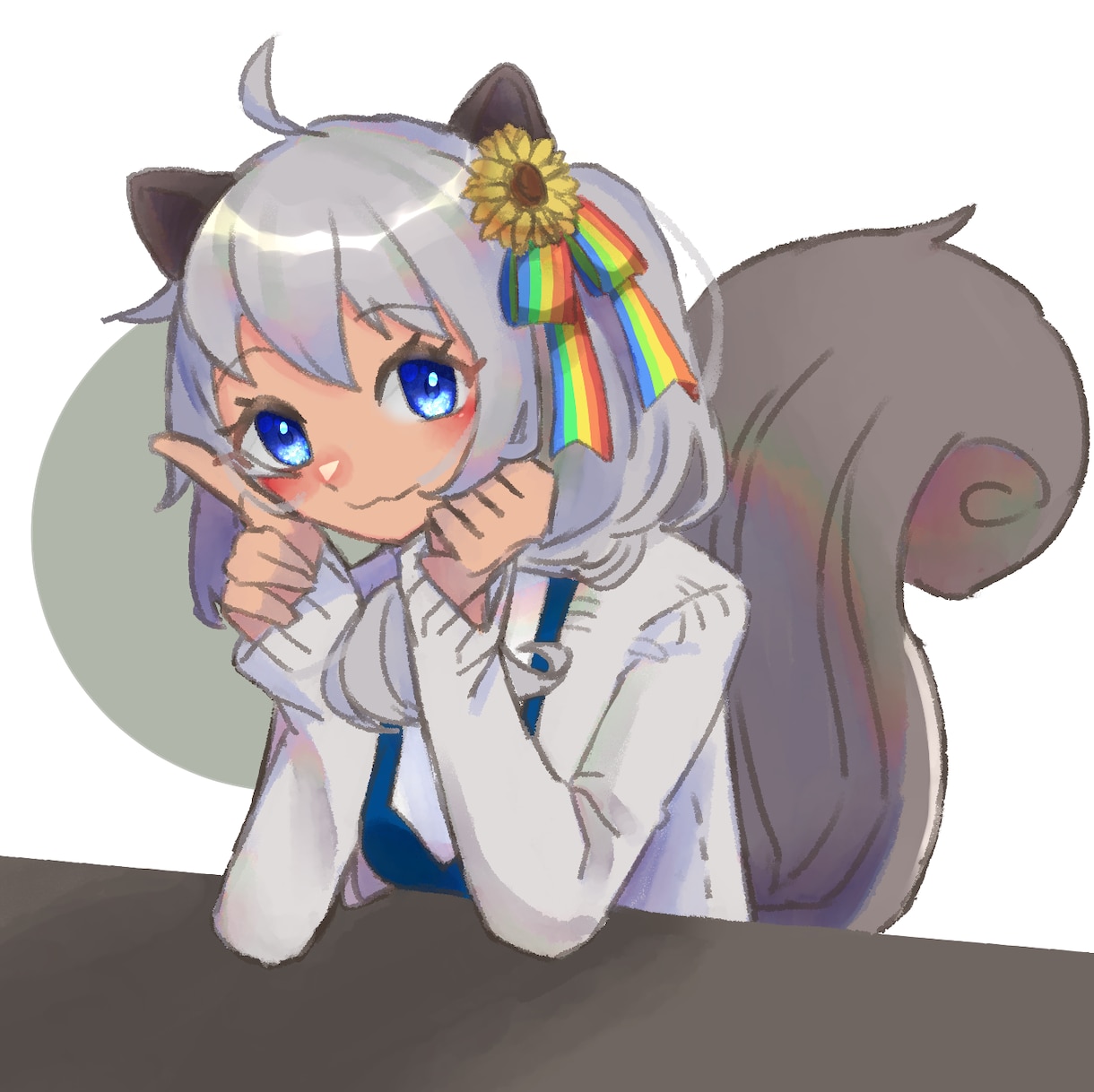一枚絵、アイコン、サムネなんでも描きます 自由にお使いいただける立ち絵やバストアップを描きます イメージ4