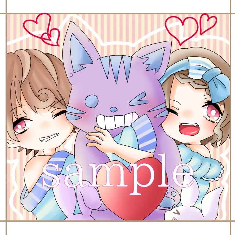 ミニキャラアイコン描きます SNSで使用される方大歓迎です！！お待ちしております。 イメージ3