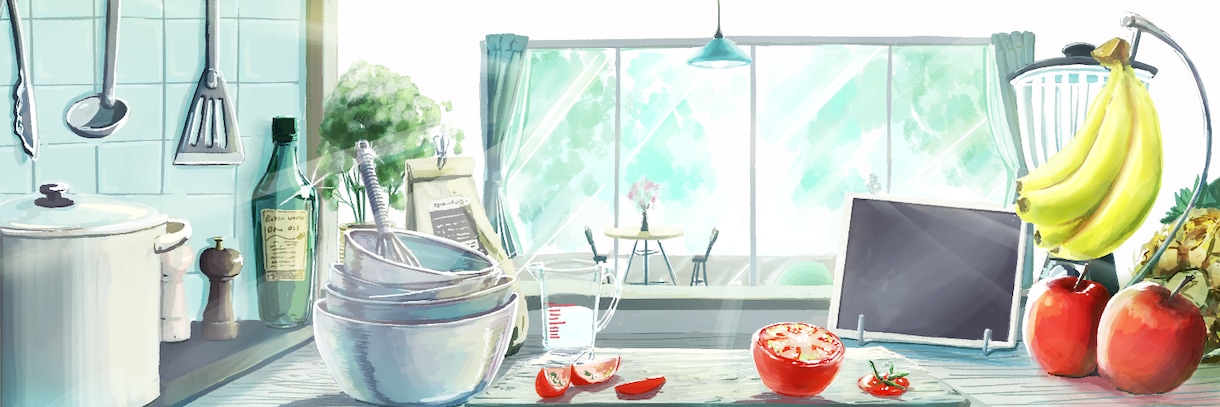 物語を感じる生活感やロマンあるイラストお描きします リアルでエモい"生きる”を感じる背景イラスト描きます！ イメージ4
