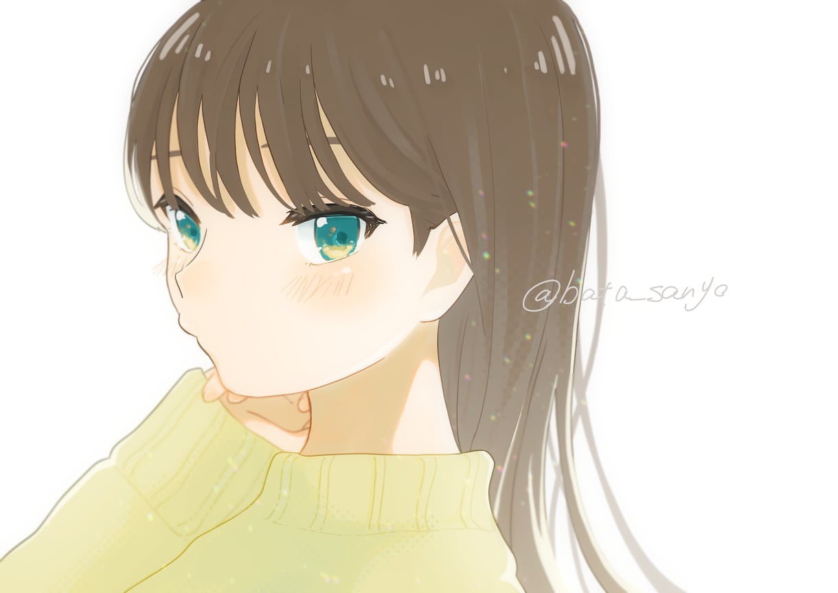 優しい印象をあたえるアイコン描きます あなたの優しい気持ちを絵にしませんか？ イメージ9
