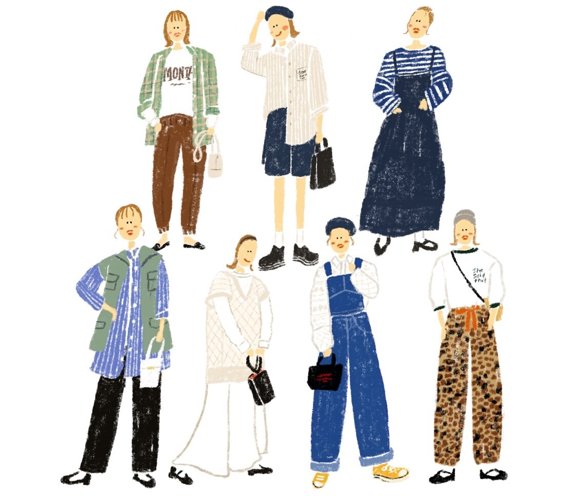 大人女子に刺さる！ゆる〜い1カットイラスト描きます 人・物・動物 etc...なんでもOK！ゆる〜く描きます♪ イメージ4