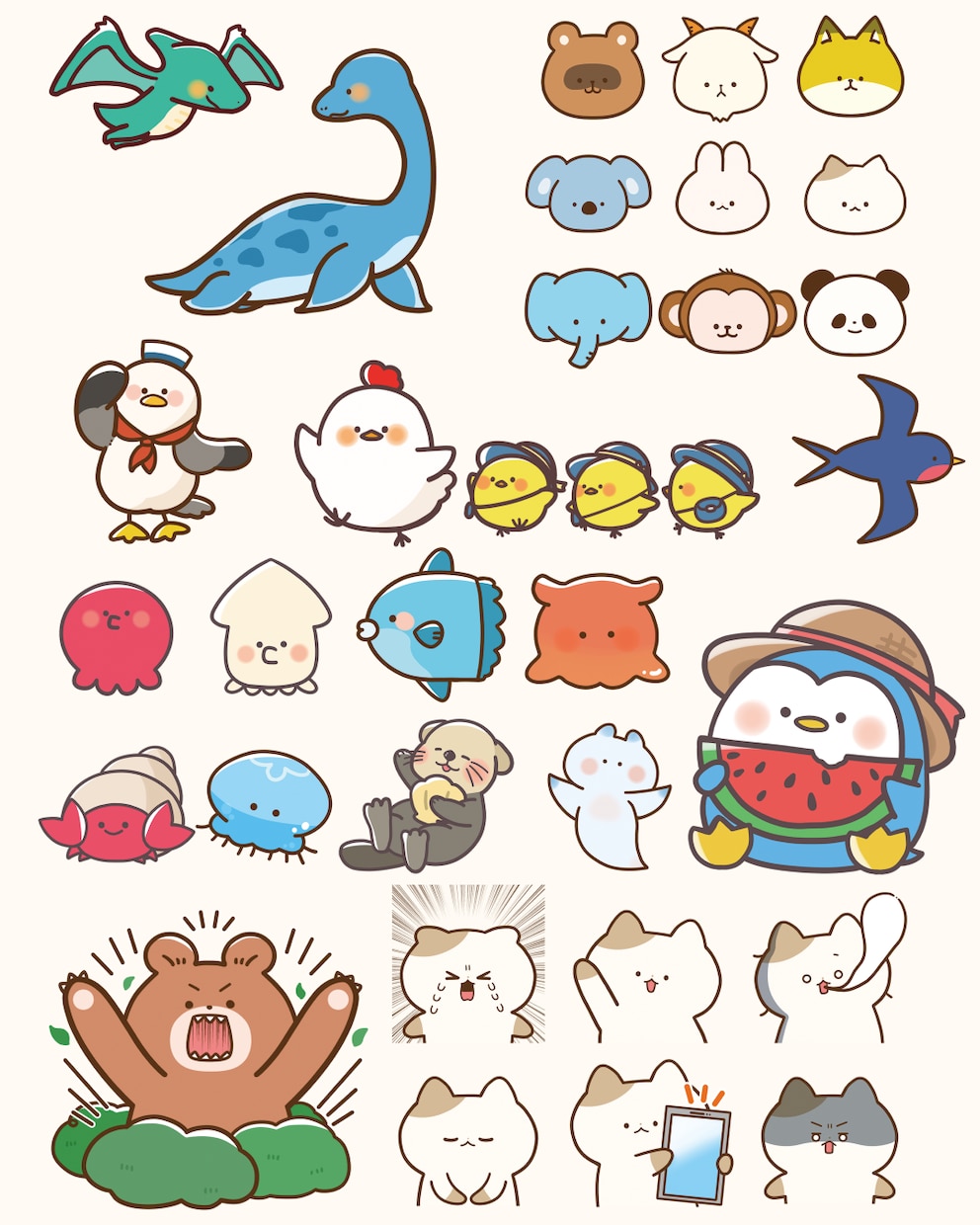 商用OK！明るく親しみやすいイラストを描きます ビジネスシーンにも！Web・書籍/医療/福祉/栄養/保育など イメージ6