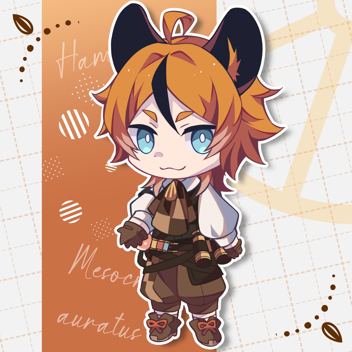 可愛いデフォルメキャラクターを描きます ポップでちまっとした可愛いSDイラスト イメージ1