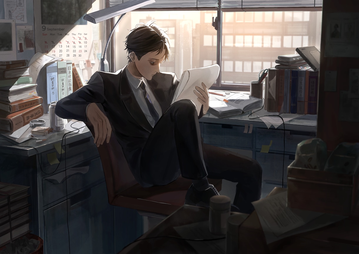 実際に存在しそうなリアルなキャラクターを描きます 厚塗り、アニメ塗りの両方に対応しています！ イメージ1